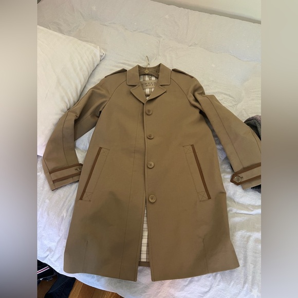 Burberry Brit Coat Size: S leather trimmed - Picture 13 of 16